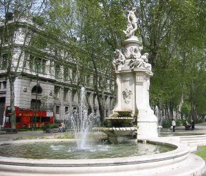 beautiful Madrid fountains